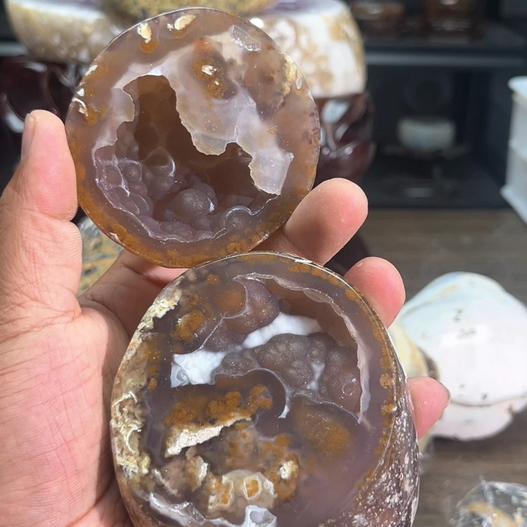 玛瑙/玉髓聚宝盆未镶嵌