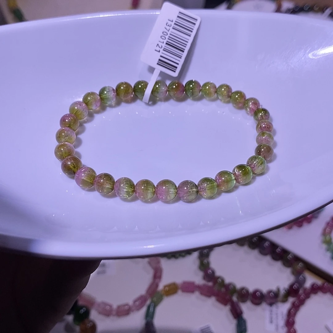 未镶嵌手链碧玺6.7mm