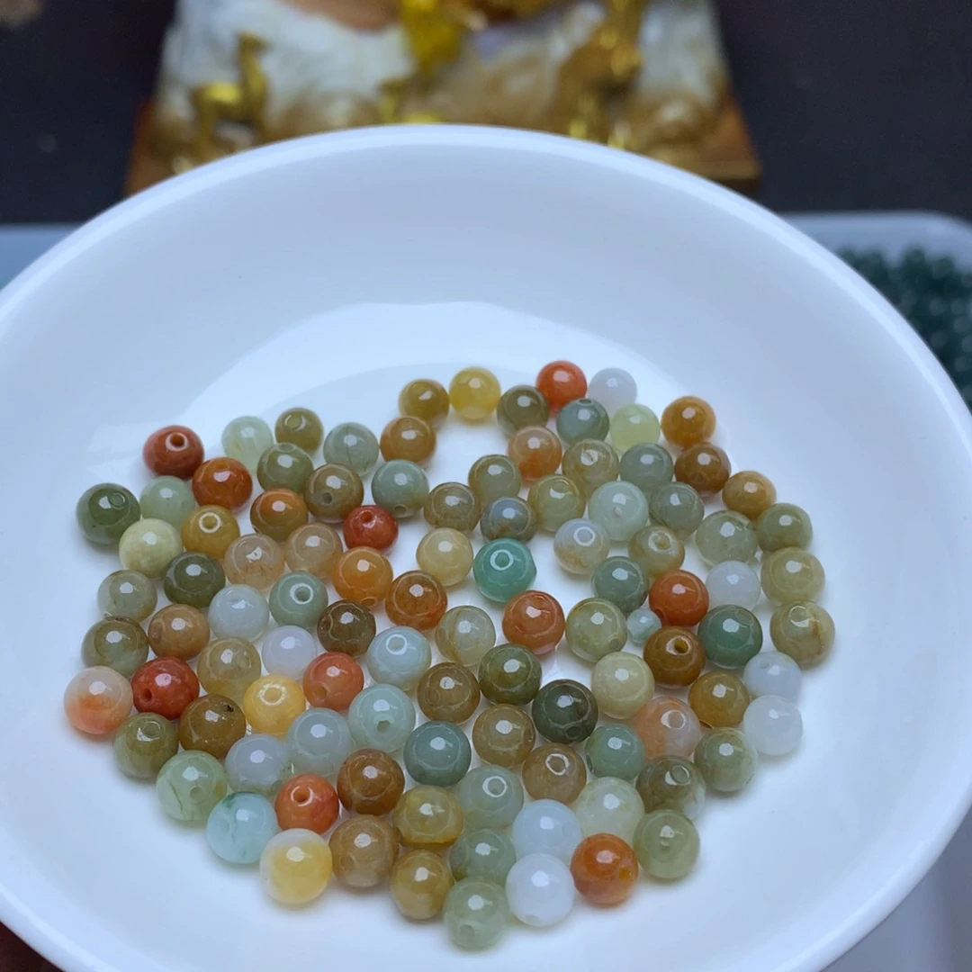 【闪购商品】翡翠手链未镶嵌卡6鸳鸯多宝30个