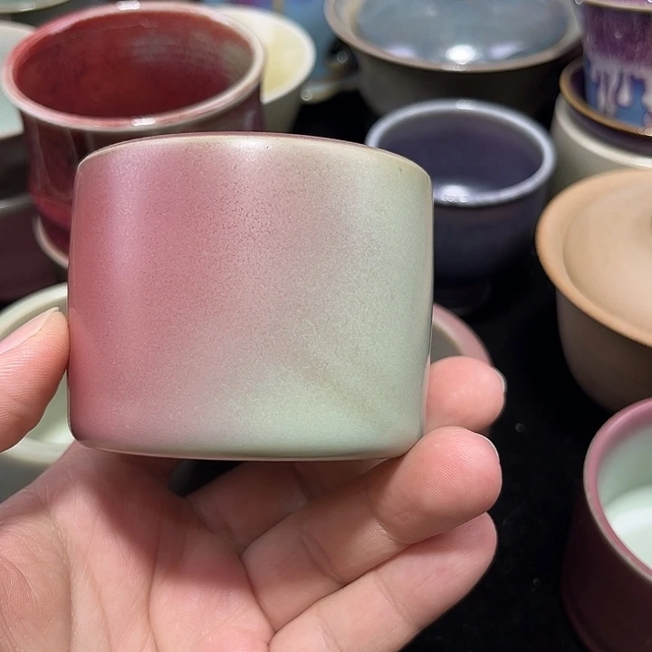 梓***临陶摆件钧窑茶器钧窑茶器