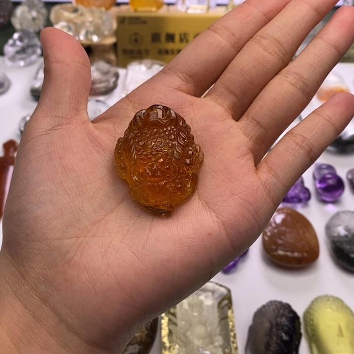 空***投水晶颈饰未镶嵌定制