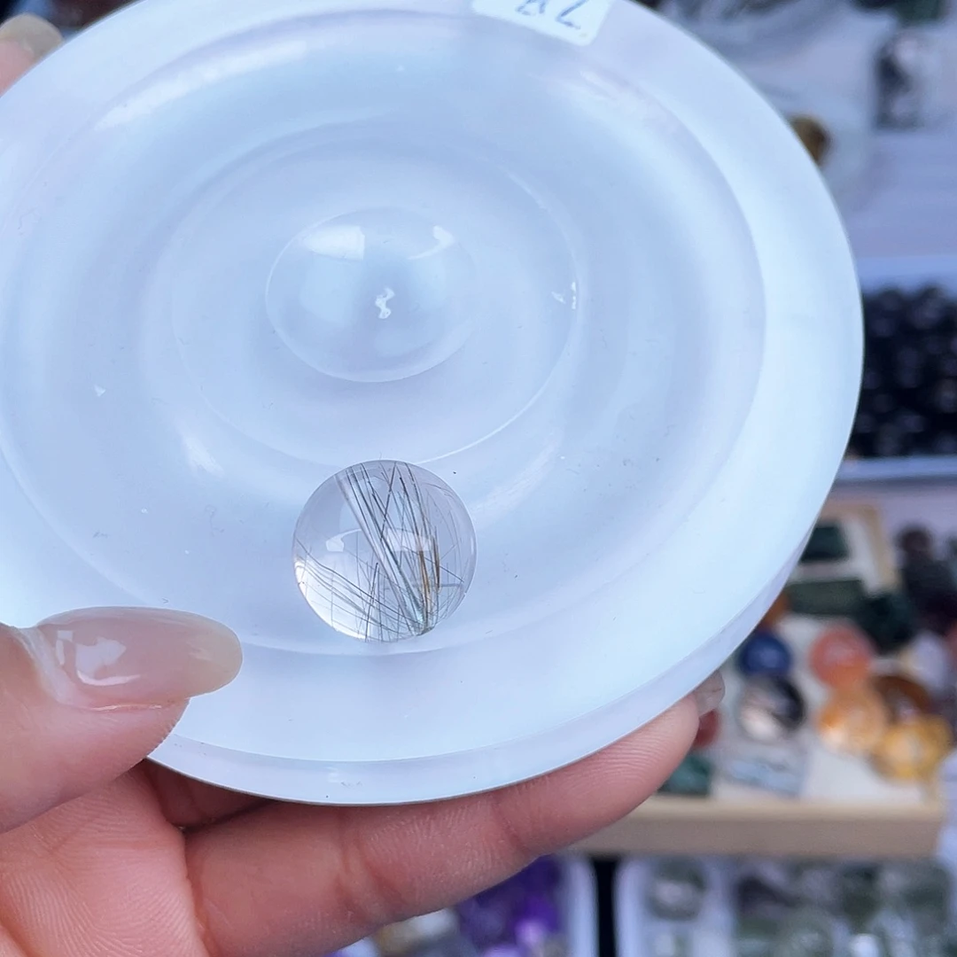 水晶水晶单珠未镶嵌