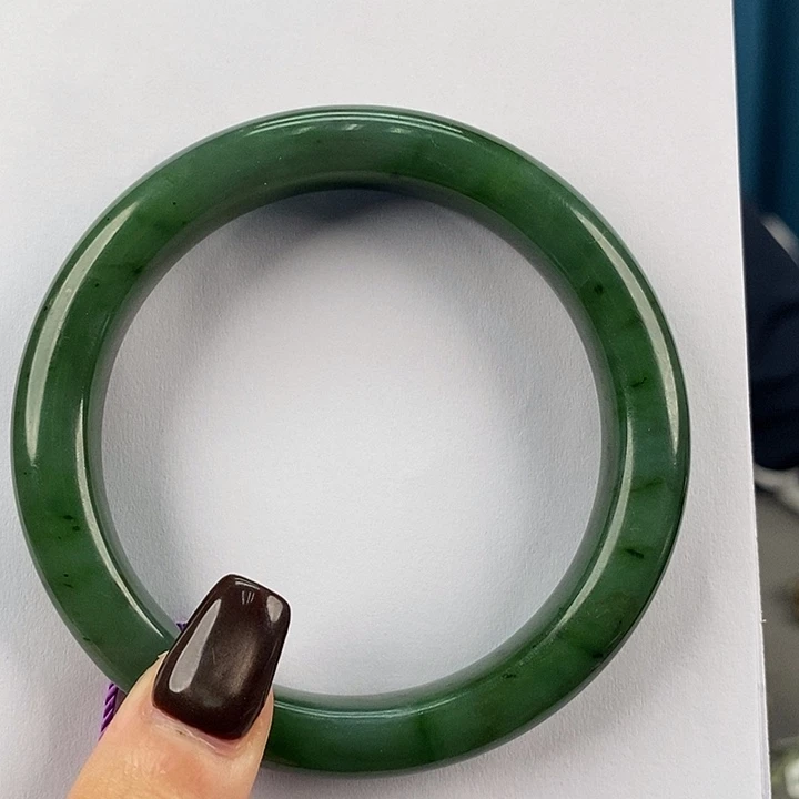 和田玉未镶嵌手镯63