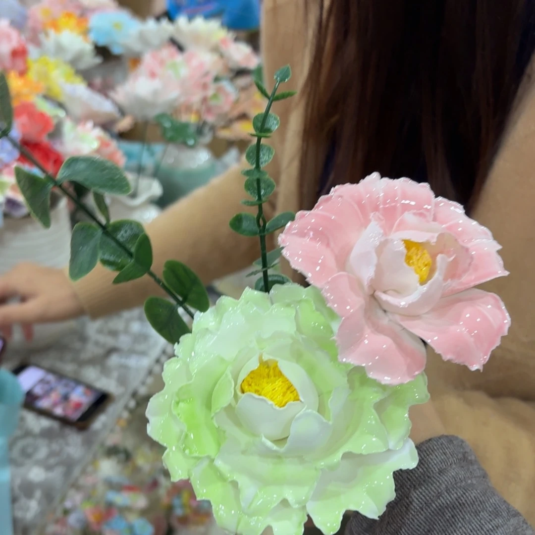 陶瓷花朵拍满20元发货，退款拉黑
