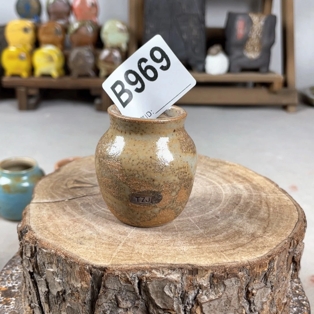 紫砂花盆拇指盆内口3