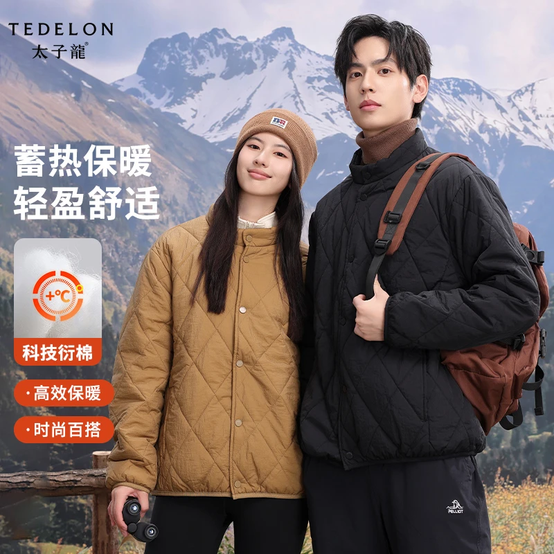 【方便专享】冬季新款绵羊毛保暖男女情侣休闲棉服外套XN240310