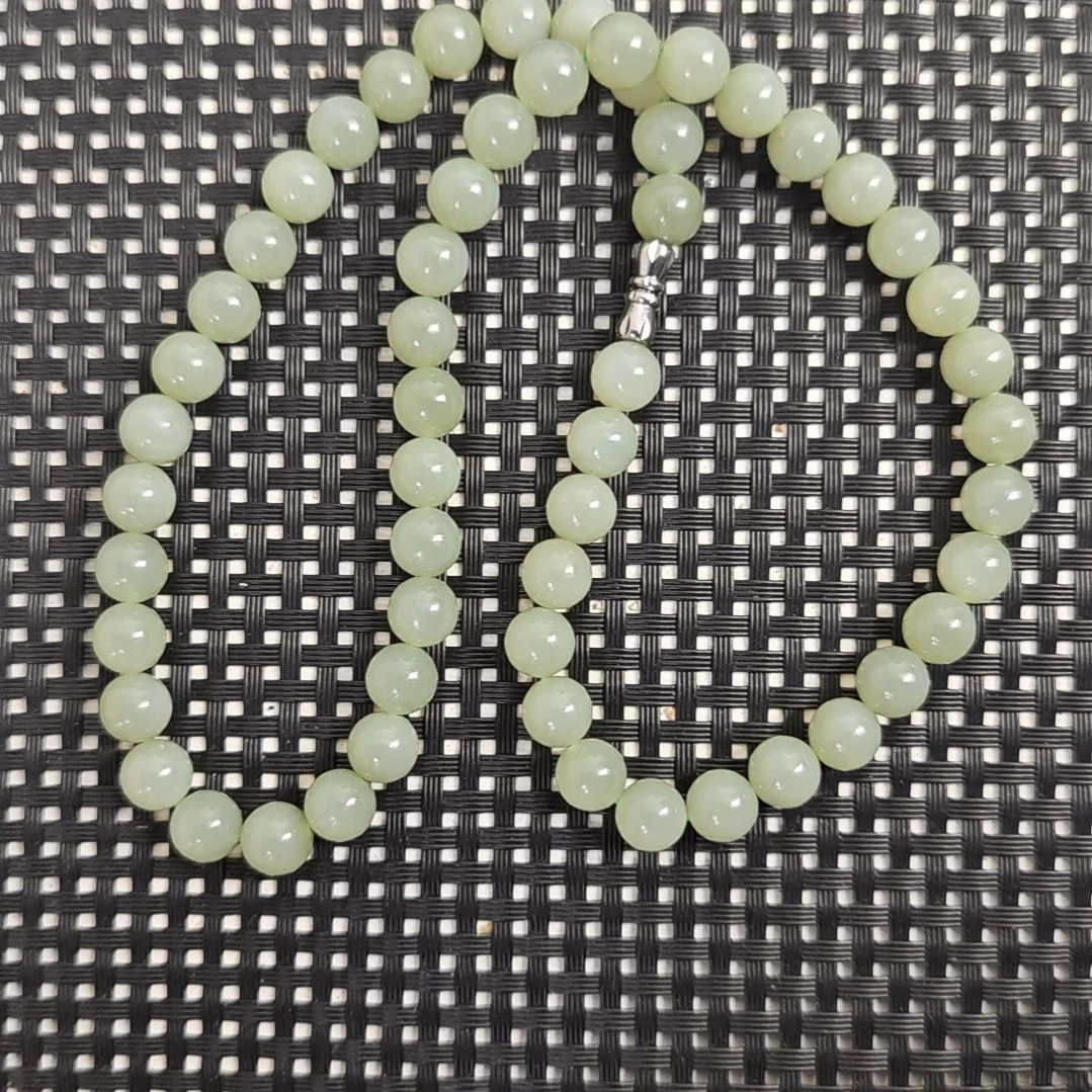 和田玉未镶嵌项链