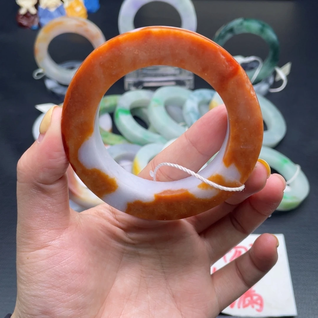 定制翡翠天然翡翠手镯未镶嵌