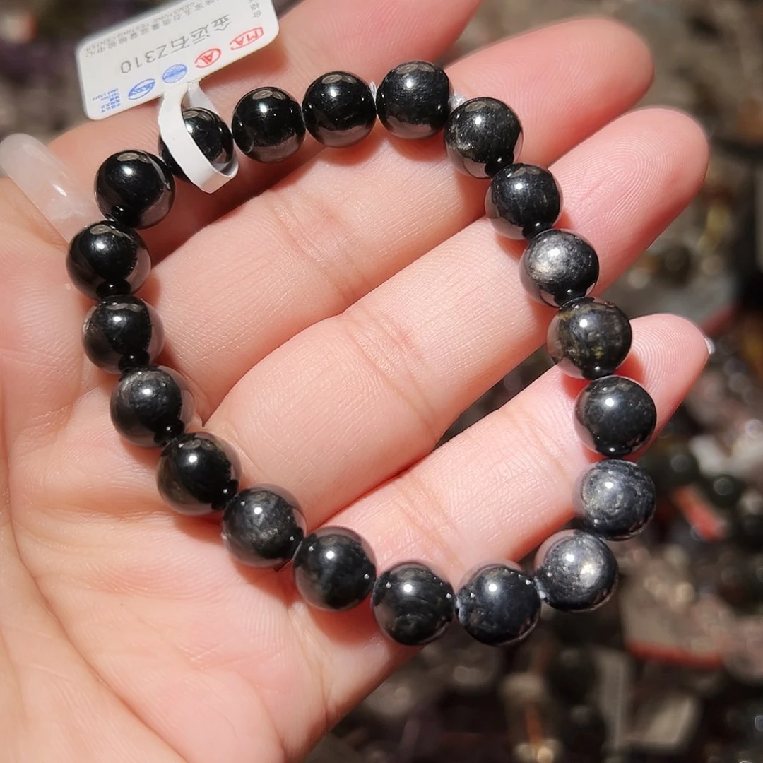 水晶手链未镶嵌金运石8毫米