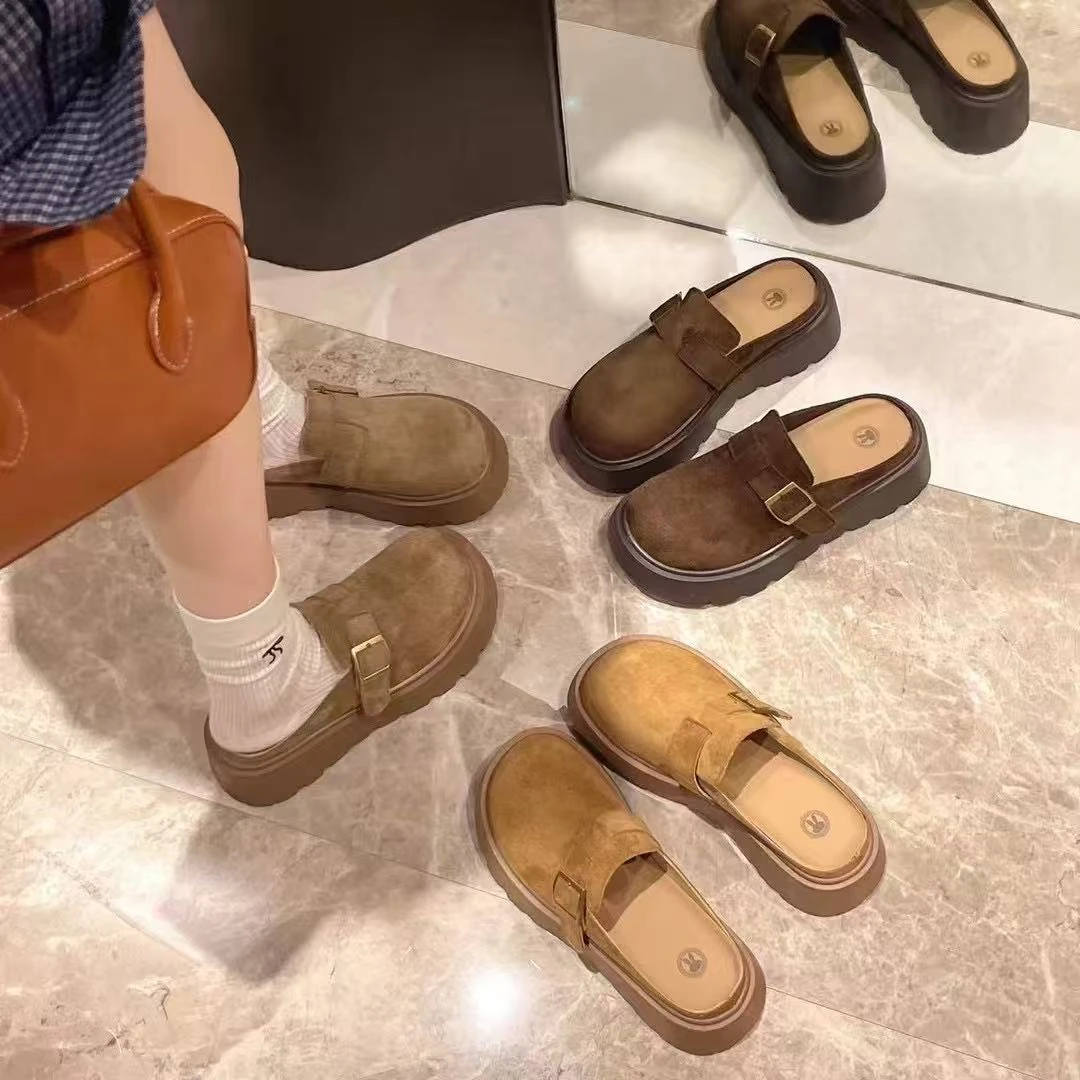 春款法式拖鞋女新款配裙子仙女风拖鞋春拖987