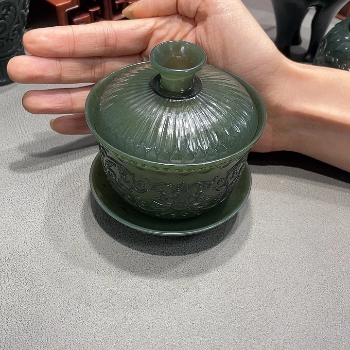 和田玉未镶嵌摆件