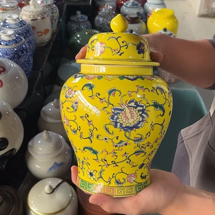 罐润鹏陶瓷精选高档陶瓷茶叶罐