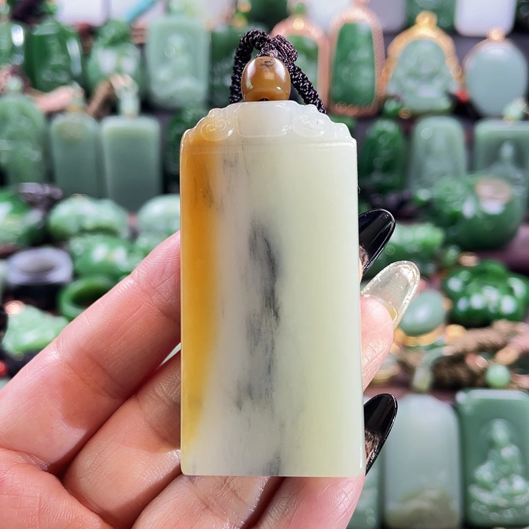 和田玉挂件未镶嵌