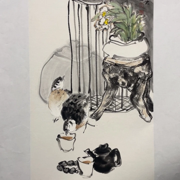 国画原创设计作品