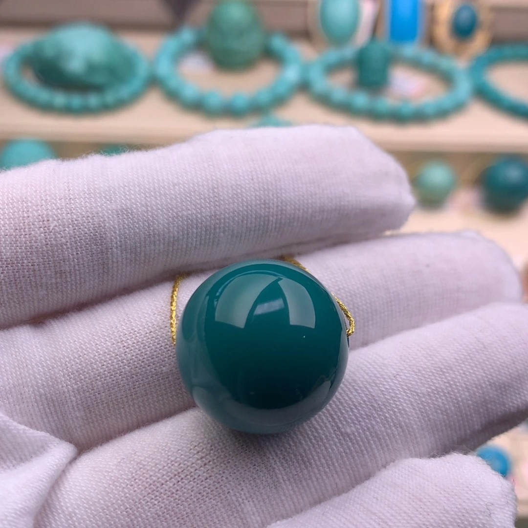 绿松石未镶嵌珠宝奇石19.7