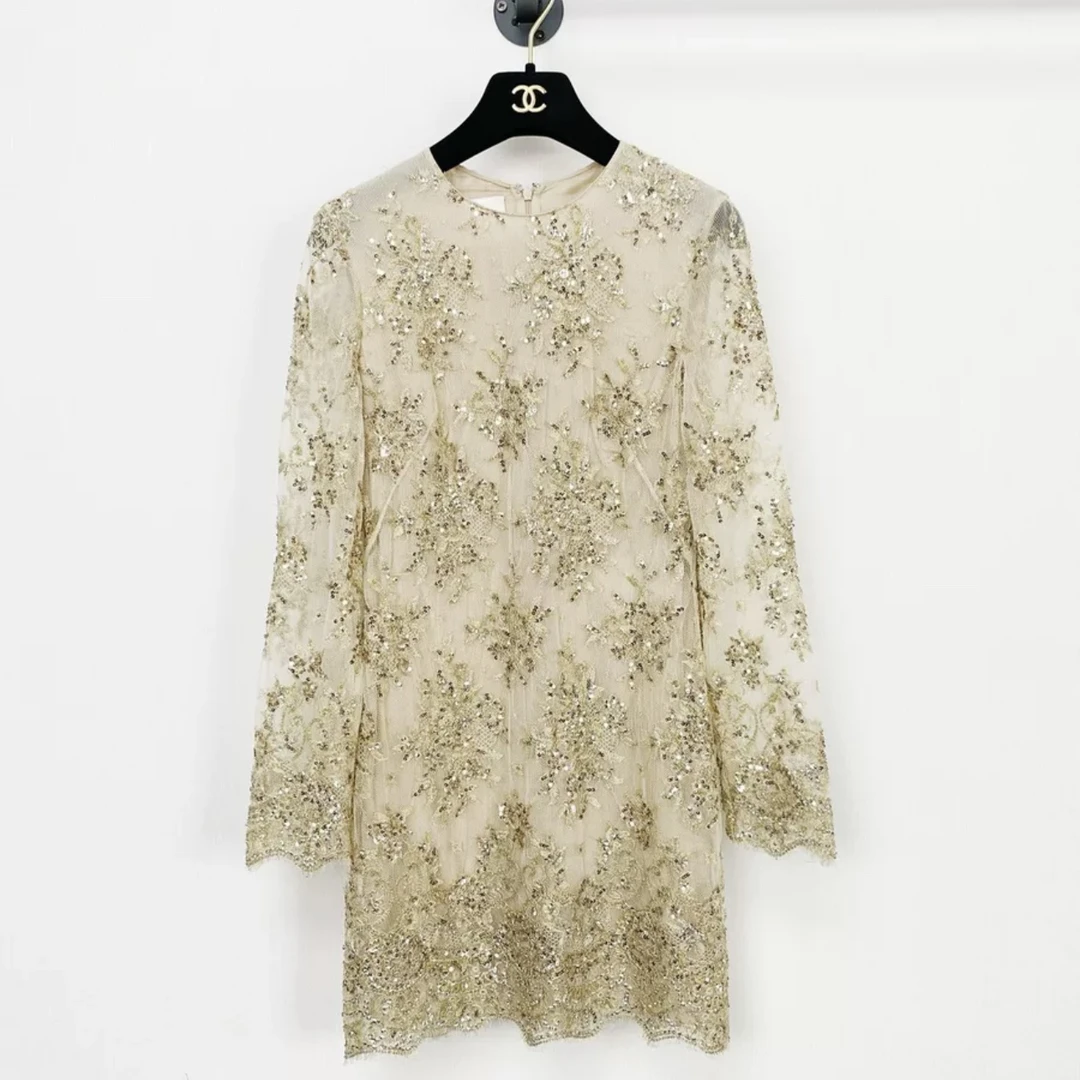 99新 Valentino/华伦天奴 主线重工连衣裙