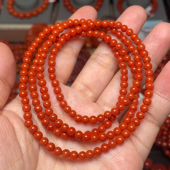 未镶嵌手链南红玛瑙