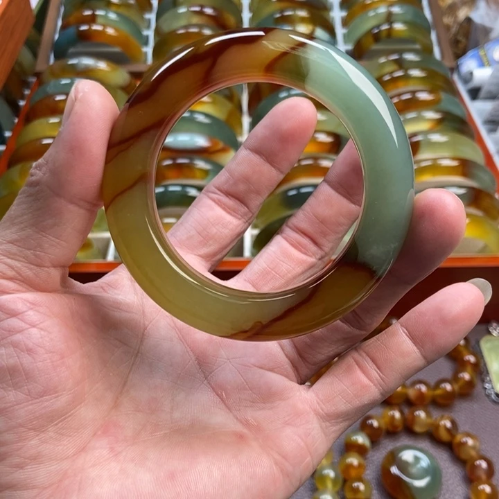 十****蛇纹石玉未镶嵌手镯手串戒指吊坠