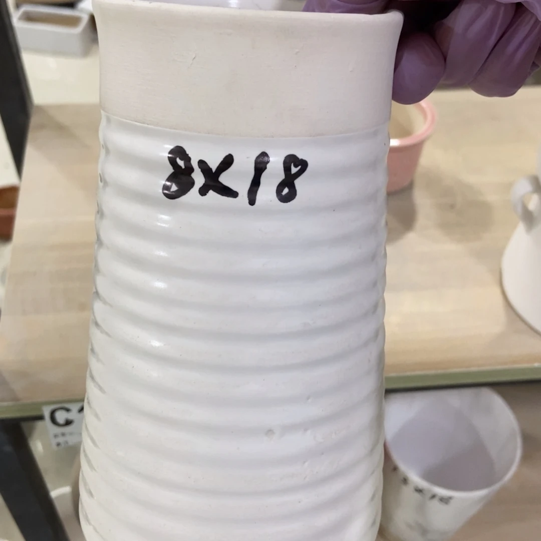 红陶高温陶瓷花盆