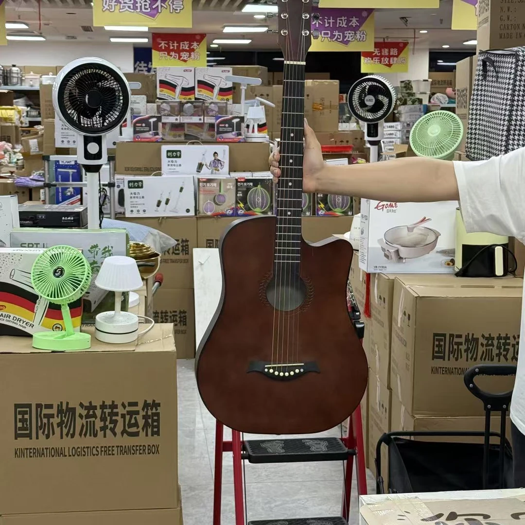 吉他高颜值自用练习颜色随机 jm