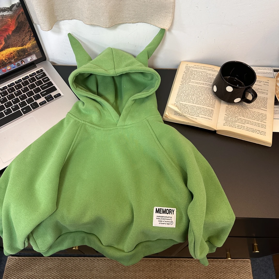 2653(90码)潮流时尚洋气流行春秋男女童小恶魔卫衣