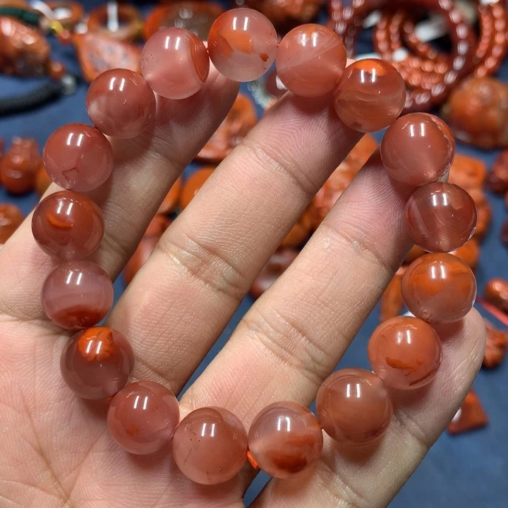 手串未镶嵌南红玛瑙11m m