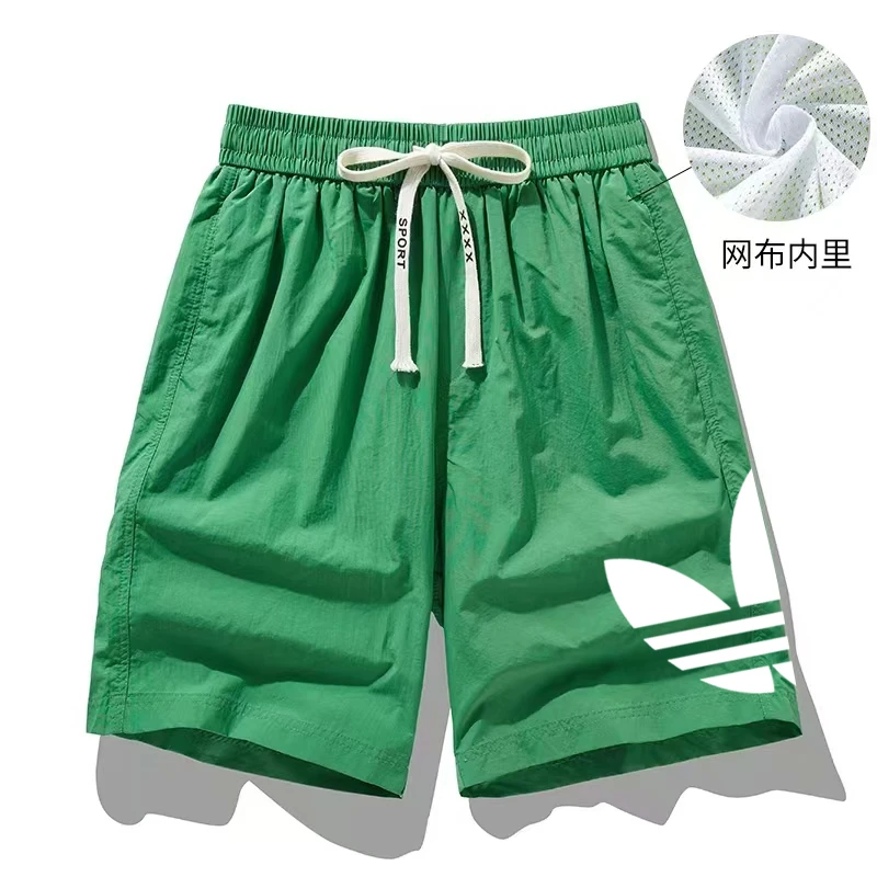 [品牌 品质]速干时尚百搭男女同款轻薄居家外穿透气运动裤短裤