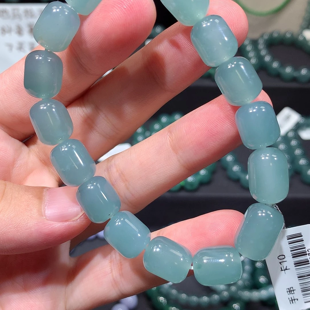 未镶嵌手链翡翠天然a货翡翠手串10