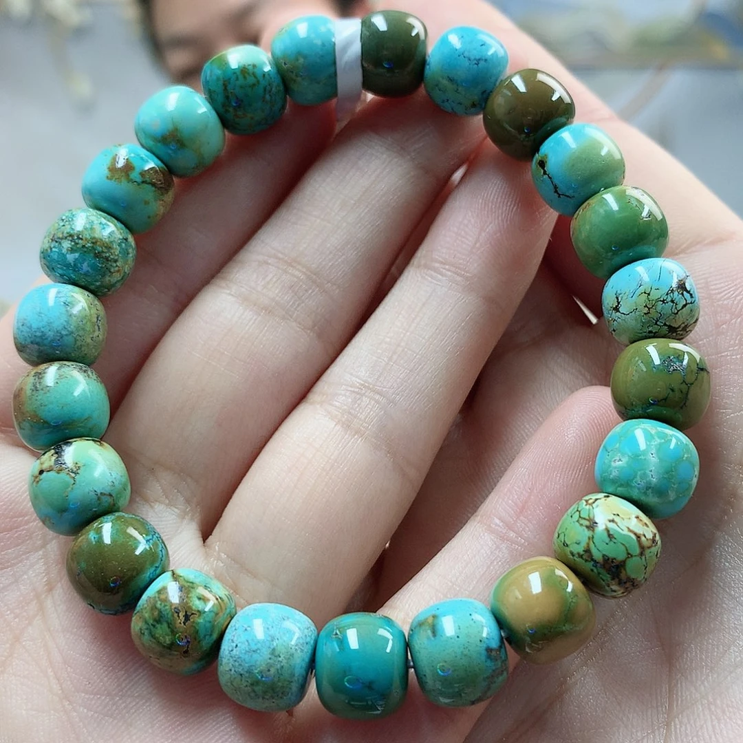 未镶嵌绿松石珠宝奇石美*姐