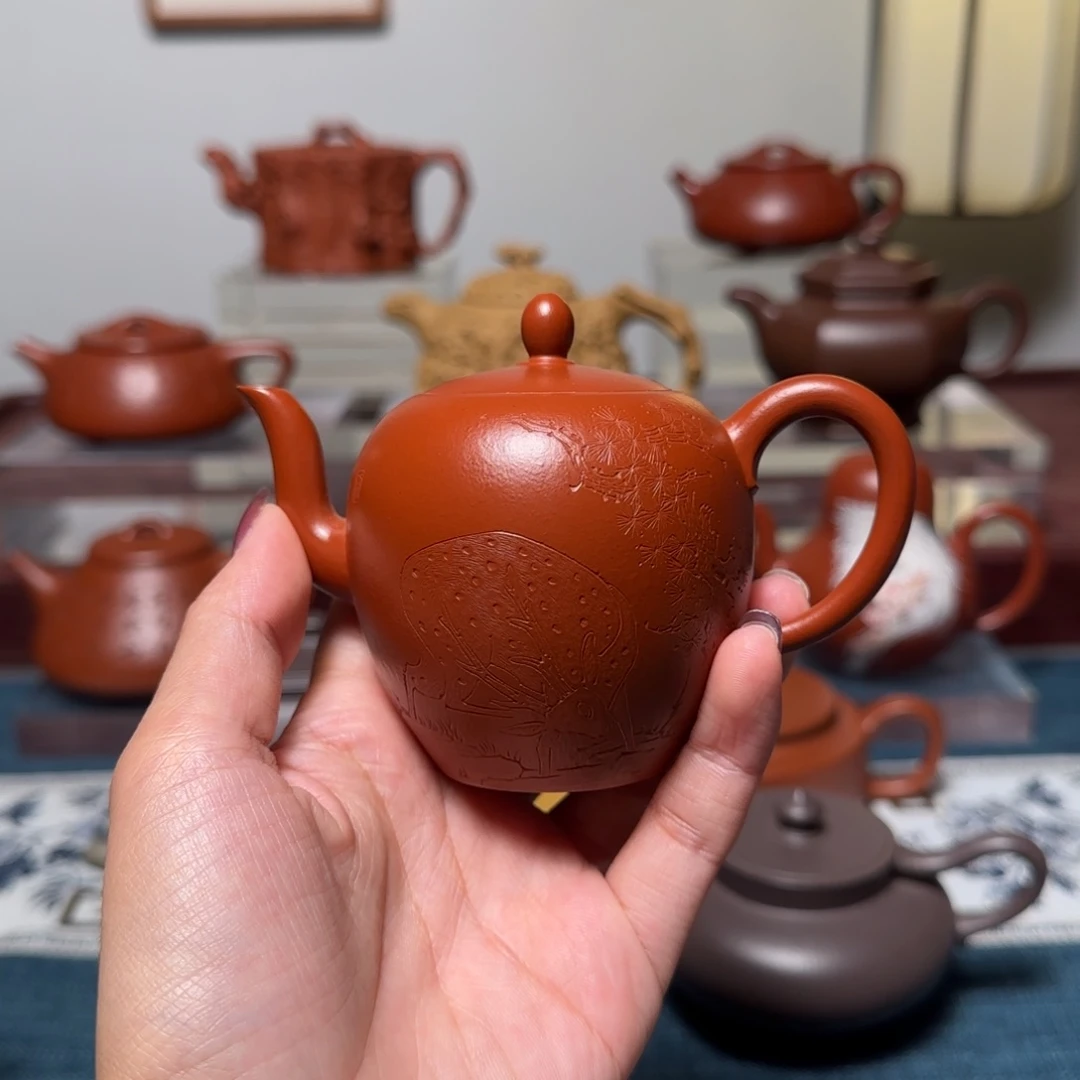 茶壶紫砂全手工小煤窑美人肩 150cc