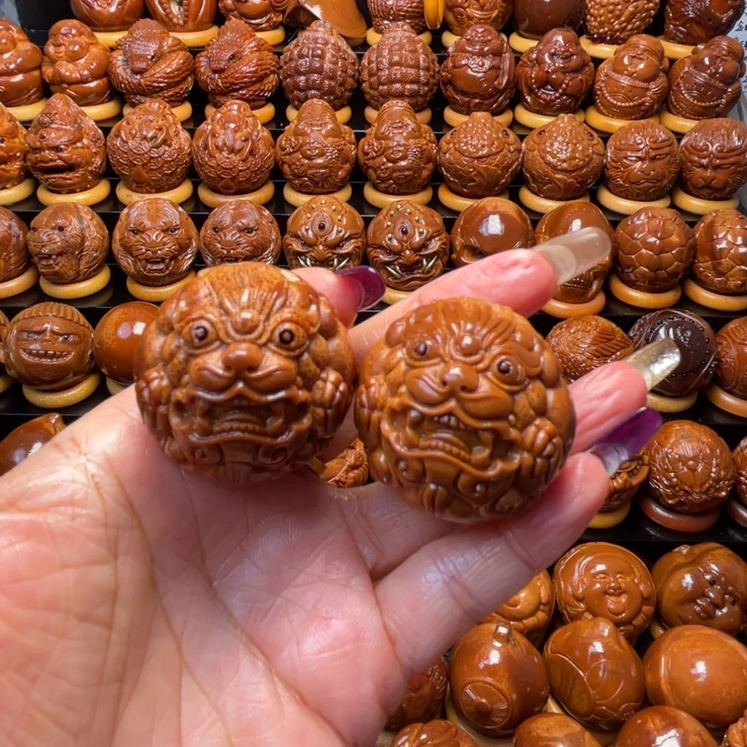 把件橄榄核橄榄球
