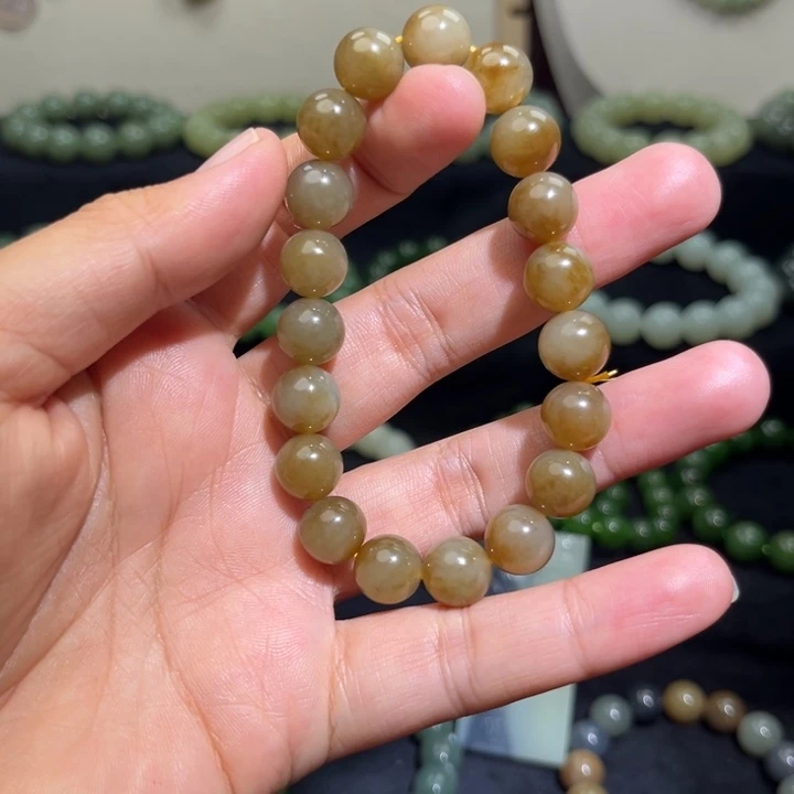 和田玉未镶嵌手链卡10