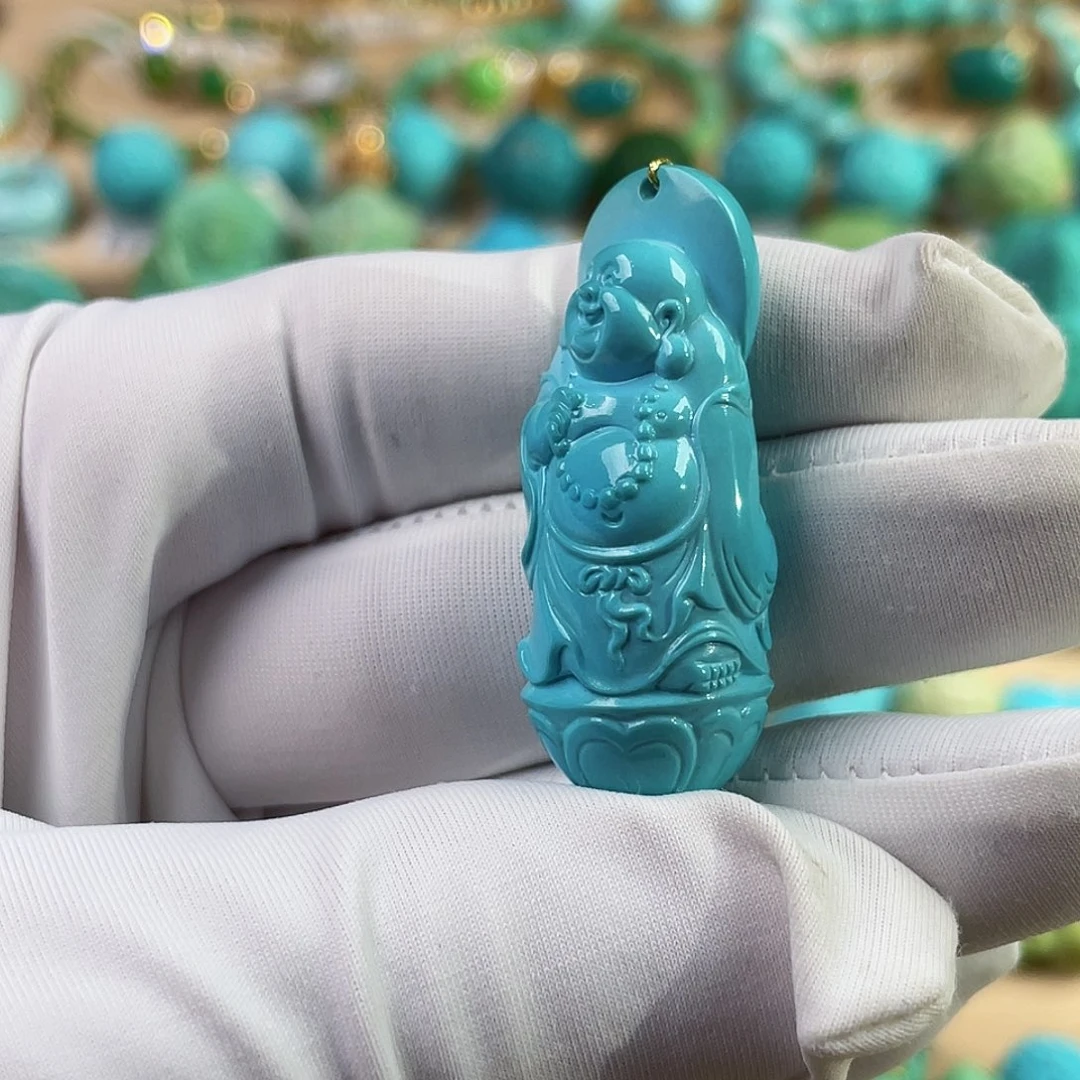 未镶嵌绿松石珠宝奇石