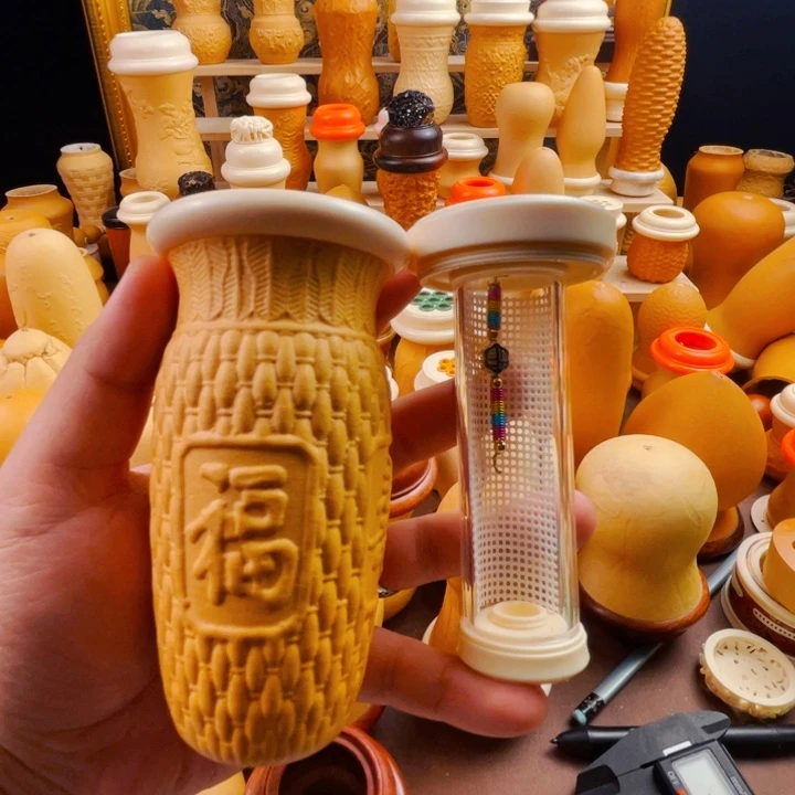 蝈蝈竹蛉两用款，密胺口