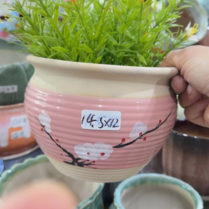 凑9块包邮，有孔，花盆
