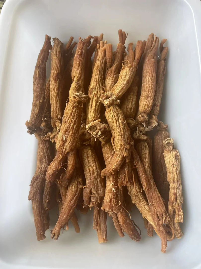 5年下山货大枝头高年生 集安边条大红参20-25规格