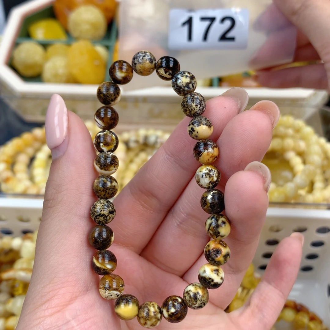 琥珀未镶嵌珠宝奇石