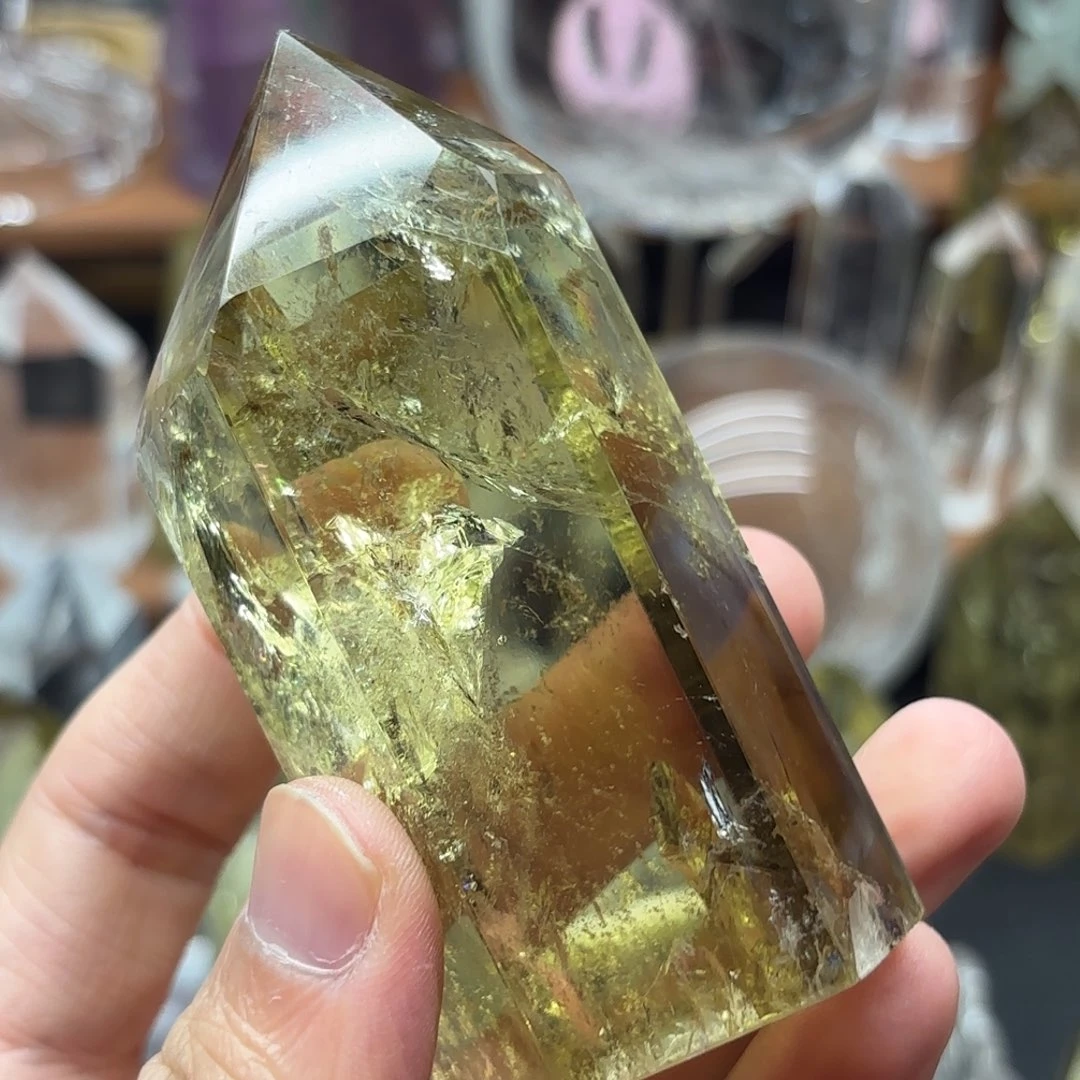 什***西未镶嵌珠宝半成品水晶