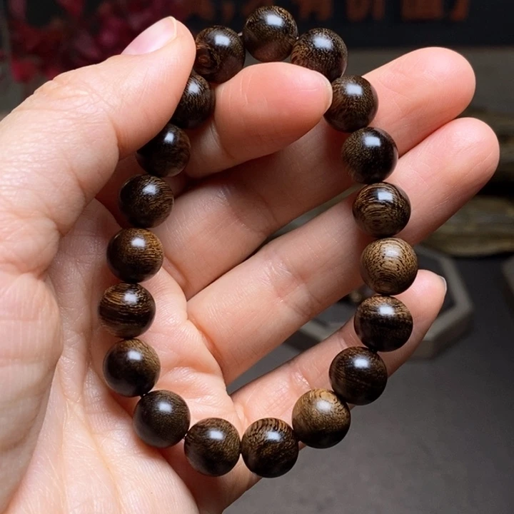 沉香手串越南芽庄黄棋楠瘤疤1.0