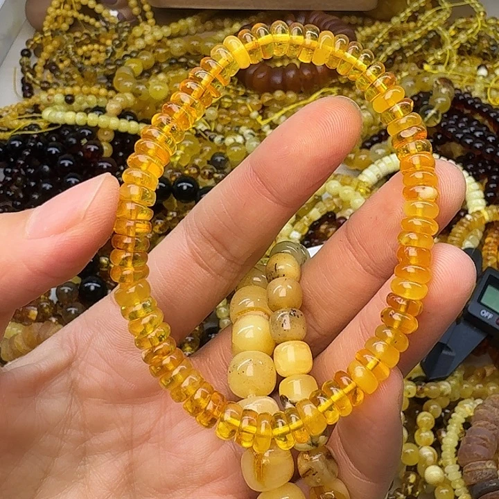 琥珀未镶嵌珠宝奇石