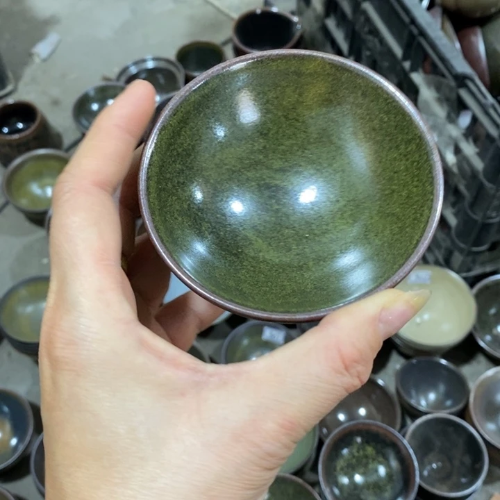 茶盏建阳建盏微瑕平口