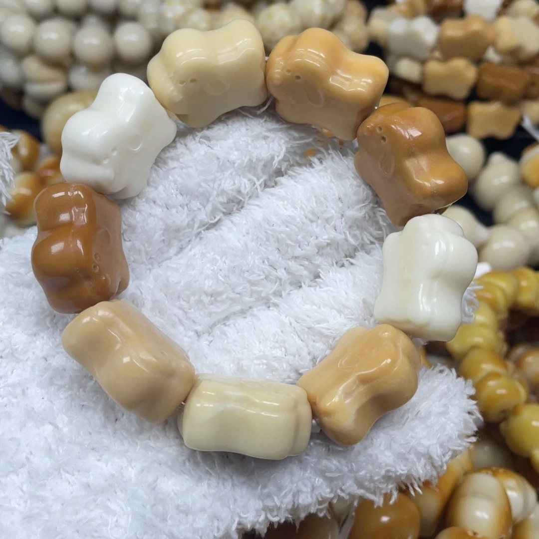 菩提根/象牙果手串12.31.8瑕蛋糕狗