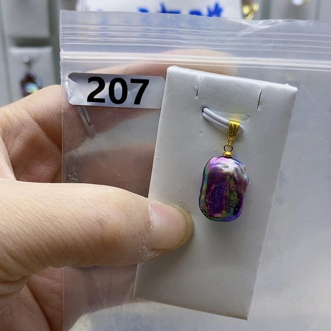 颈饰合金淡水珍珠