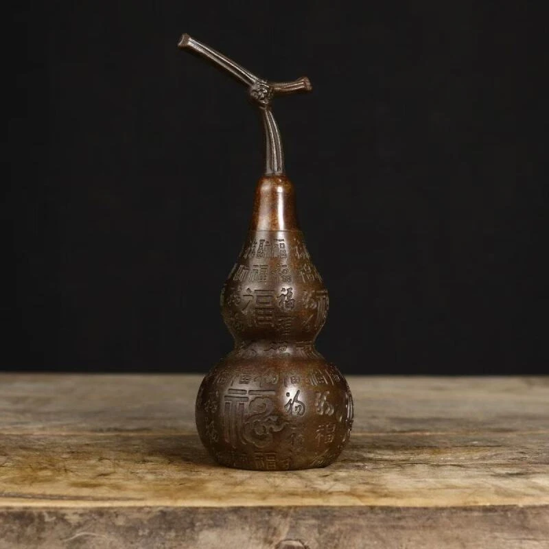 精工铜摆件百福葫芦0002