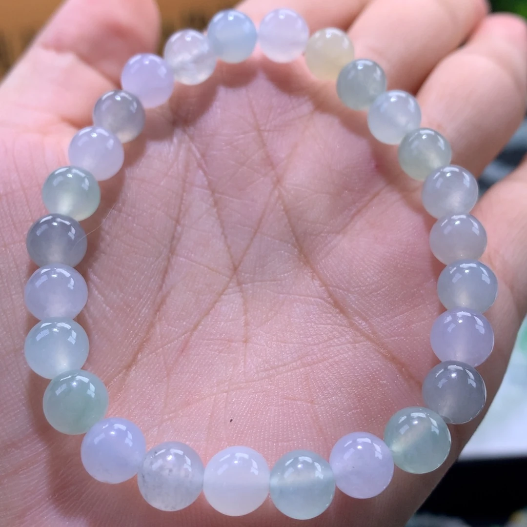 翡翠未镶嵌手链卡7