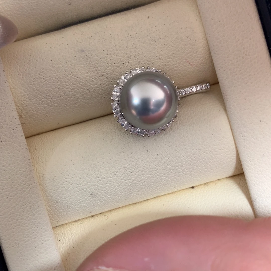 海水珍珠颈饰银S925镶嵌