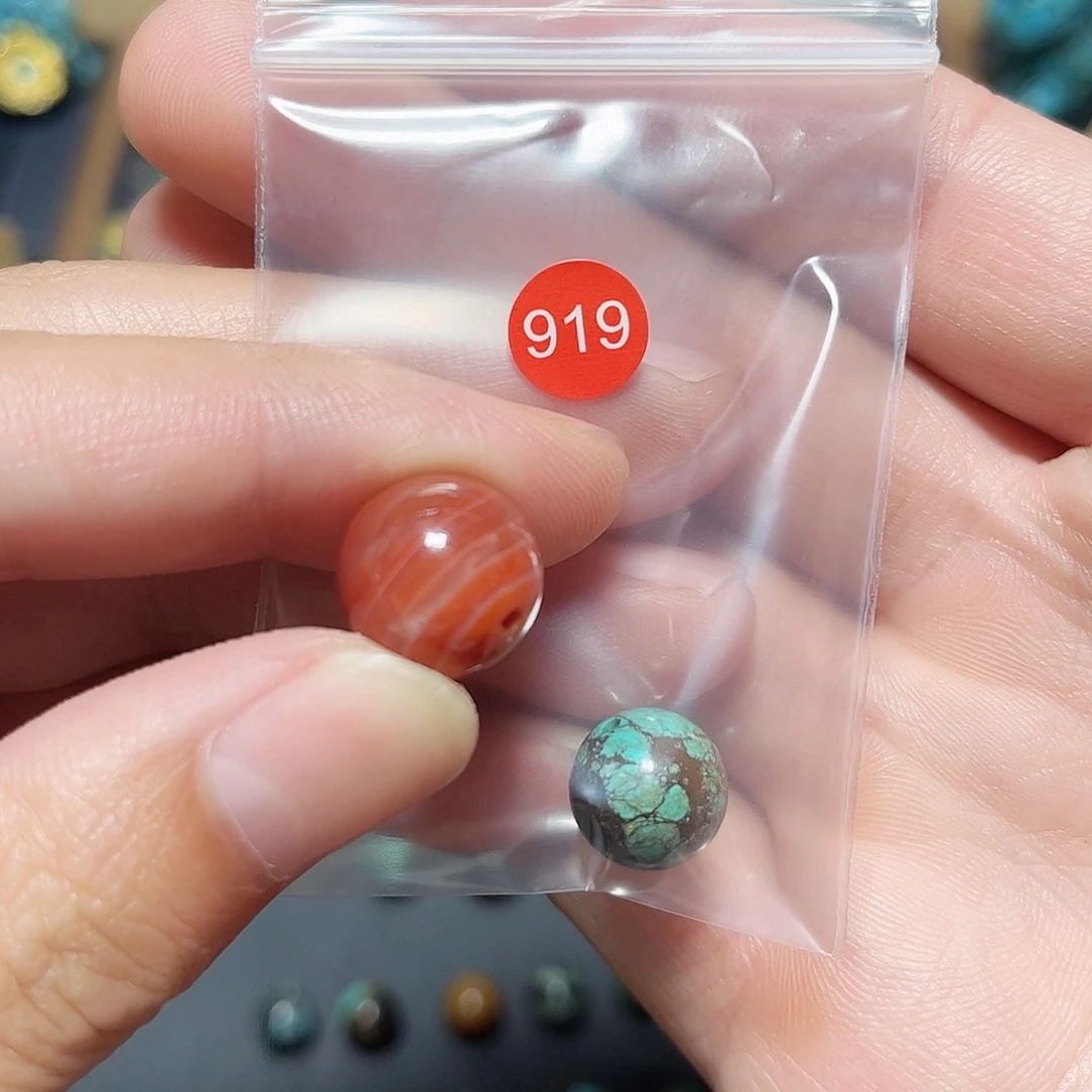 桥****未镶嵌圆珠桶珠老型手串！！玛瑙/玉髓