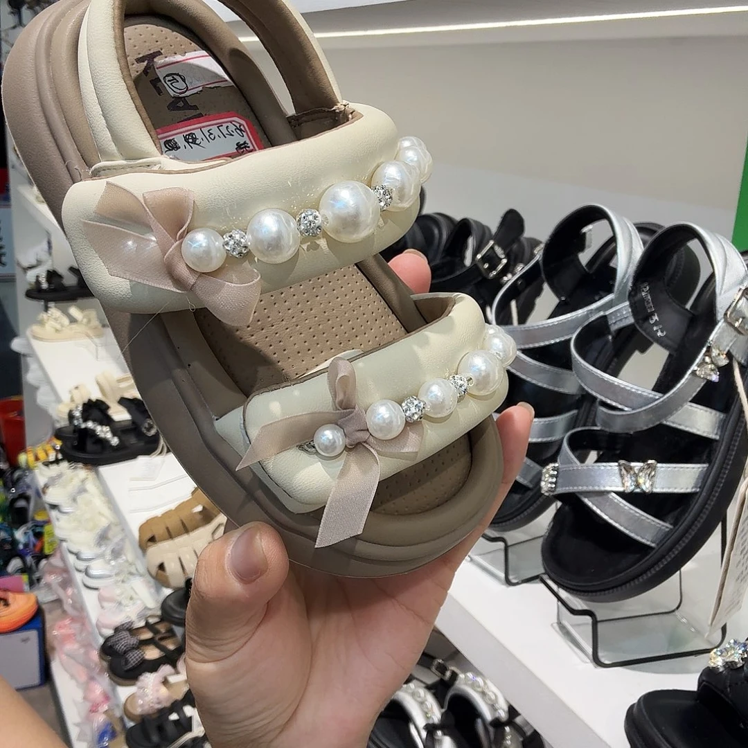 小***潔黄牛皮革米色31码