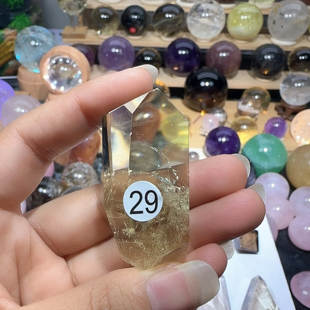 灵***石水晶珠宝半成品未镶嵌29