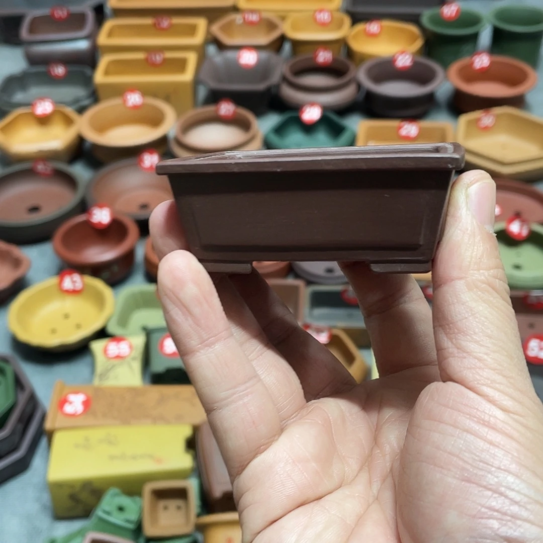 紫砂小盆微瑕6^5*2
